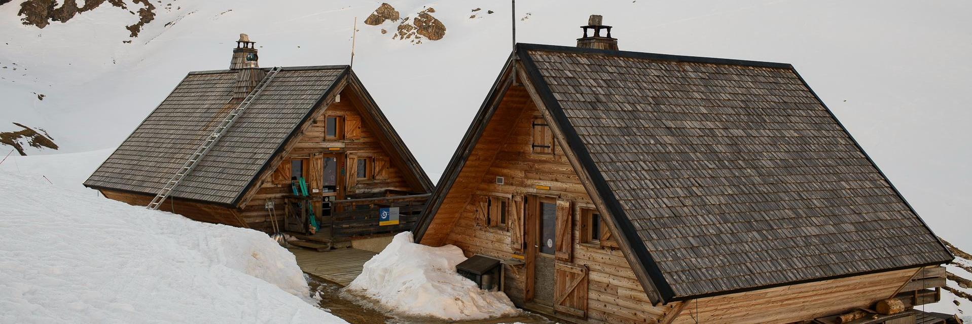 La Leisse sous la neige. 