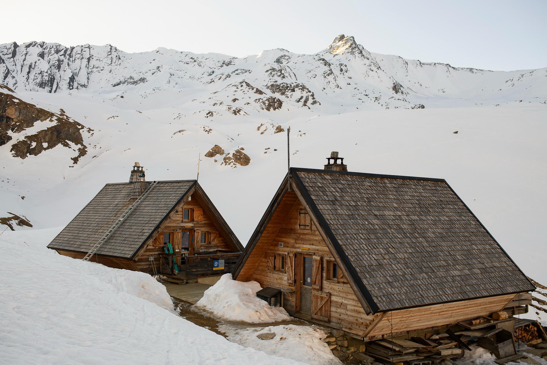 La Leisse sous la neige. 