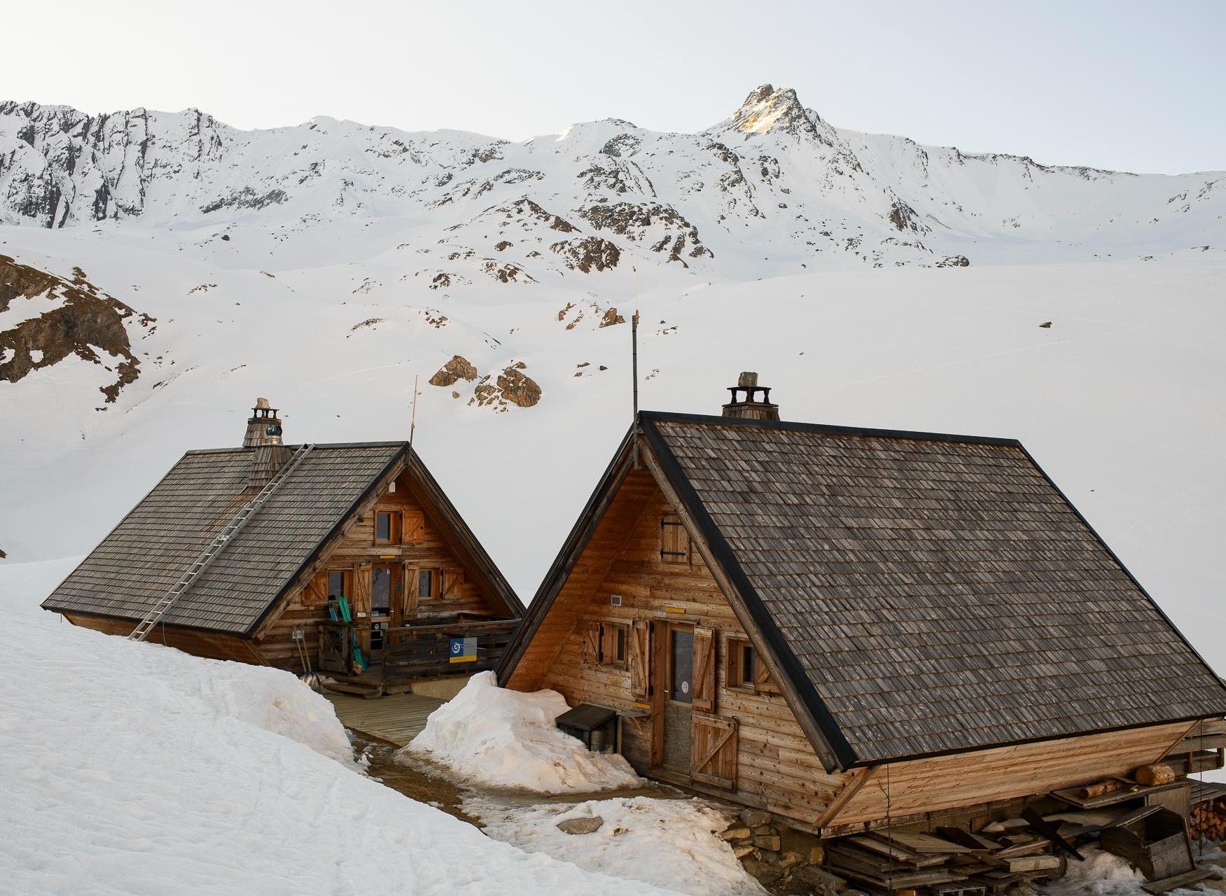 La Leisse sous la neige. 